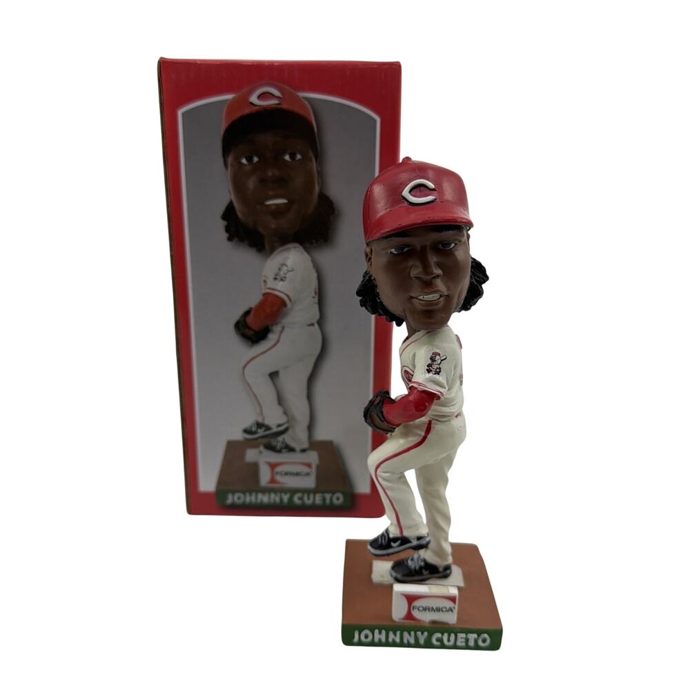 Johnny Cueto Cincinnati Reds Bobblehead 2012 SGA Windup Pose New in Box